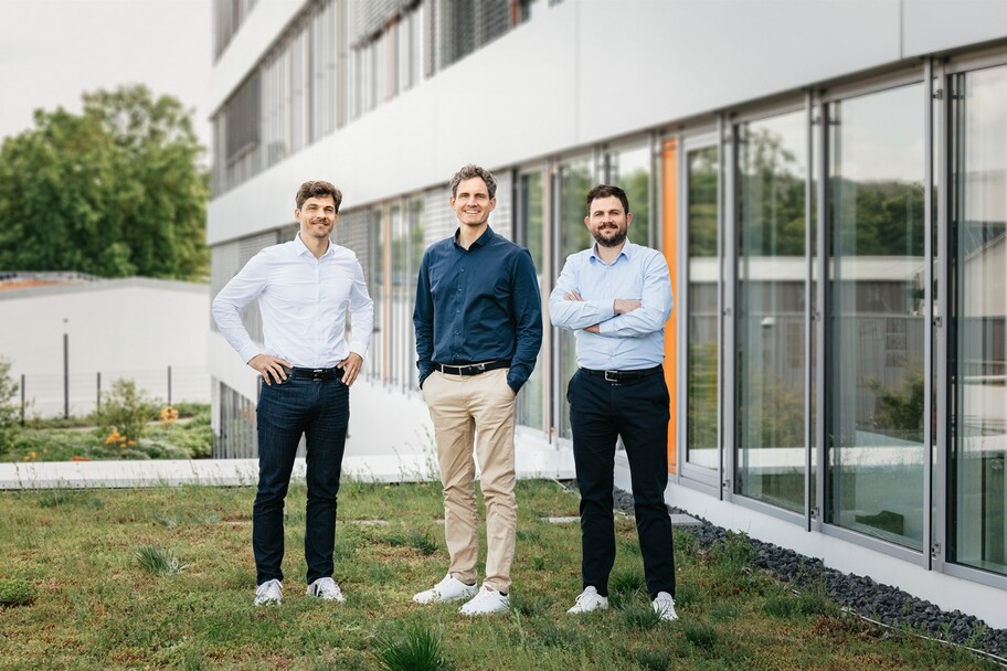 Die Brüder Jan, Mark und Tim Bauder