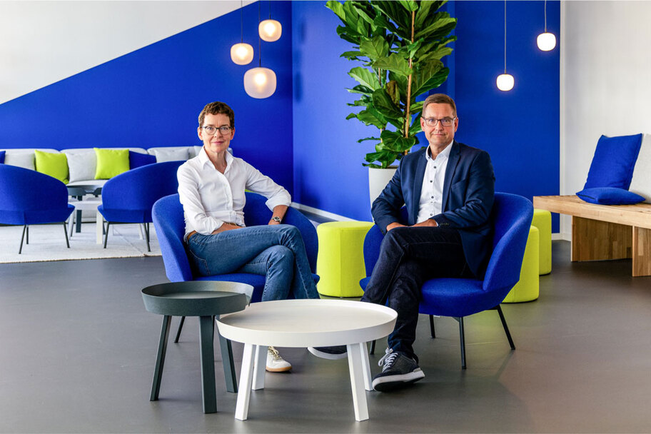 CEO Birte Hackenjos, CFO Harald Wagner, Haufe Group