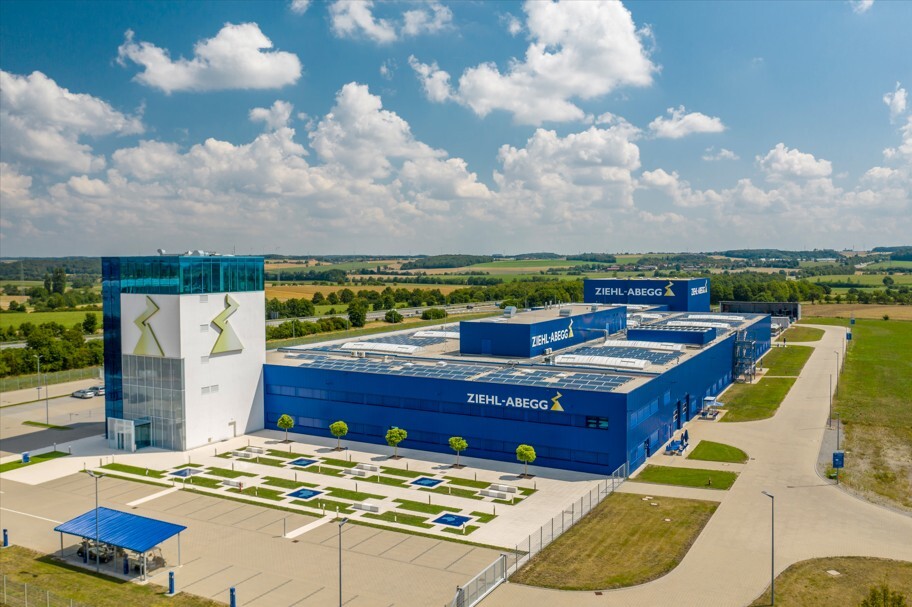 Firmenzentrale von Ziehl-Abegg